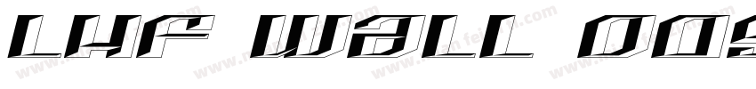 LHF Wall Dog CONVEX字体转换